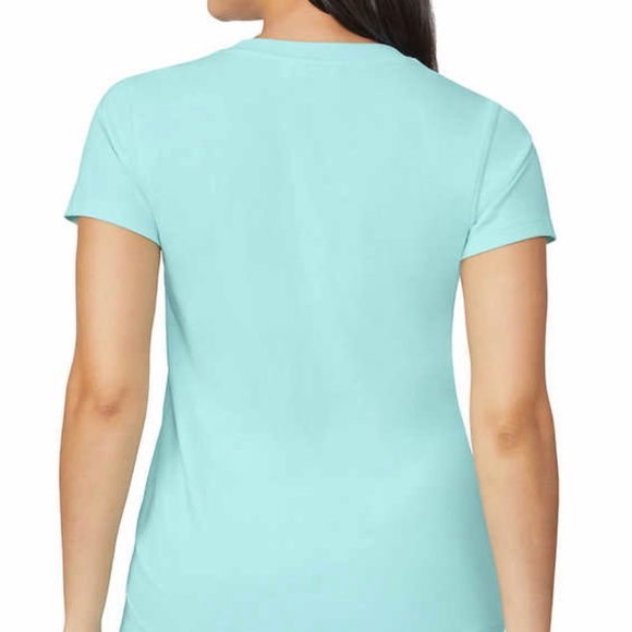 Fila Women’s Green V-neck short sleeve Tshirt Size:S (NWT) - Picture 2 of 5